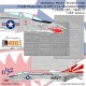 1/32 F-4B Phantom II VF-111 Sundowners 153019 201 Masking for Tamiya kits