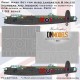 1/32 Avro Lancaster B.Mk.I/III Insignia & Numbers Paint Masking for Border Model