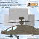 1/35 Apache AH-64 Canopy & Wheels Paint Masking for Takom kits