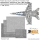 1/48 F/A-18D Hornet ATARS VMFA-224 Tiger Camouflage Paint Masks