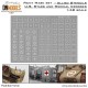 1/48 Allied Stars and Medical Crosses Paint Mask Stencils for Vehicles & Tanks 