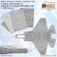 1/48 US Navy F-35C Lightning II RAM Panels Paint Masks for Kitty Hawk kit #KH80132