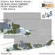 1/48 Czech AF Mil Mi-24V Hind 0835 Camo Paint Mask Set for Revell/Zvezda/Monogram kits