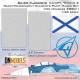 1/48 Su-33 Flanker-D Canopy, Wheels and RT Elements Masks for Minibase #8001