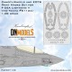 1/48 F-35A Lightning II Canopy, Wheels & EOTS Paint Masking for Tamiya kit #61124