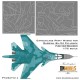 1/72 Russian Fighter-Bomber Su-34 Camouflage Paint Masks for Trumpeter #01652