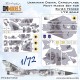 1/72 Ukrainian Su-24M Fencer Digital Camo & Insignia Masks Set for Italeri/Dragon/Revell