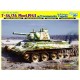 1/35 WWII T-34/76 Mod. 1943 w/Commander Cupola (No.112 Factory)