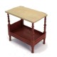1/72 Miniature Furniture Antique Canopy Bed (medieval style)