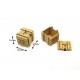 1/35 Wooden Box #8 (Rope Handles)