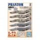 1/72 IAF &amp; ROKAF F-4E Phantom Decals #1 for Finemolds/Fujimi/Hasegawa/Italeri/Revell kits