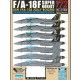 Decals for 1/72 USN Boeing F/A-18F Super Hornet VFA-103 "Jolly Rogers"