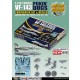 1/48 USN F-14B Tomcat VF-143 Pukin' Dogs Conversion set for Tamiya F-14D kit