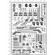 Metal Stickers for MG GAT-X303 Aegis Gundam