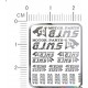 GJ Motor Parts Metal Logo Stickers for 1/12, 1/18, 1/20, 1/24, 1/43 Scales