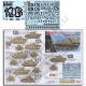 Decals for 1/35 12. SS-Pz.Div. Panthers (Pt.1) Normandie 1944 Markings