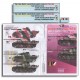 Decals for 1/35 Generic WWII Type Panzerwaffe 46 Set B
