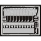 Photoetch for 1/32 Focke-Wulf Fw 190D-9 Landing Flaps for Hasegawa kit