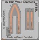 1/32 Yakovlev Yak-3 Seatbelts for Special Hobby kit (Steel, 1 Photo-Etched Sheet)
