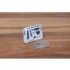 1/48 Gotha Go 244B Cockpit 3D Decals & Seatbelt PE for ICM kits