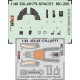 1/48 Macchi MC.200 Saetta 3D Decals &amp; PE parts for Italeri kits