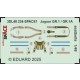 1/48 Jaguar Gr.1 / Gr.1A Seatbelts Interior Detail Set for Airfix kits