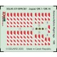 1/48 Jaguar Gr.1 / Gr.1A Remove Before Flighth Tags (3D decal) for Airfix kits