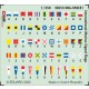 1/350 International Marine Signal Flags Decals