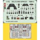 1/48 TBM-3 Avenger Interior 3D Decals for Hobby Boss kits