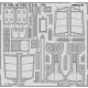 1/48 Messerschmitt Bf 109G-10 Erla Photo-etched Detail Set for Eduard kits