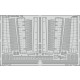 1/48 Grumman FM-2 Wildcat Landing Flaps Photo-etched set for Eduard kits