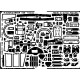 Photoetch for 1/48 Buccaneer Interior for Airfix kit