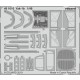 1/48 Yakovlev Yak-1b Detail Parts (PE) for Zvezda kits