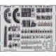 1/48 Junkers Ju 88A-5 Interior Detail Set for ICM kit #48232 (2 Photo-Etched Sheets)