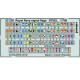 1/700 Royal Navy Signal Flags Steel Parts (PE) 