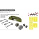 1/48 B-24D Detail Set with Instrument Panel for Hobby Boss kits