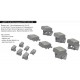 1/48 UH-60 Black Hawk Flare Dispensers for ICM kits