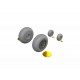 1/48 P-40N Wheels Cross Tread for Eduard kits