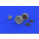 1/48 Dassault Mirage IIIC Wheels Set for Eduard kits