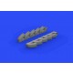 1/48 Ilyushin Il-2 Exhaust Stacks Detail Set for Tamiya kits