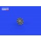 1/48 Sopwith Camel Le Rhone Engine Detail Set for Eduard kits