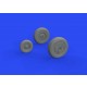 1/48 Blackburn Buccaneer S.2C/D Wheels for Airfix kits