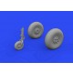 1/48 Bristol Beaufort Mk.I Wheels for ICM kits