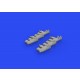 1/72 Supermarine Spitfire Mk.Vc Exhaust Stacks Detail Set for Airfix kits