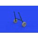1/72 Grumman F4F Wildcat Wheels Late for Arma Hobby kits
