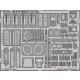 Photo-etched parts for 1/72 Mil Mi-24V Hind E Exterior for Zvezda kit