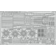1/72 B-24J Liberator Undercarriage and Engines Details (PE) for Hasegawa kits