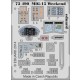 1/72 Mikoyan MiG-15 Weekend Edition Interior Detail Set for Eduard kit (1 PE Sheet) 