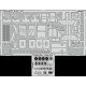 1/72 B-24J Liberator Detail parts (PE) for Hasegawa kits