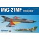 1/72 Cold War Soviet Mikoyan-Gurevich MiG-21MF Interceptor [Weekend Edition]